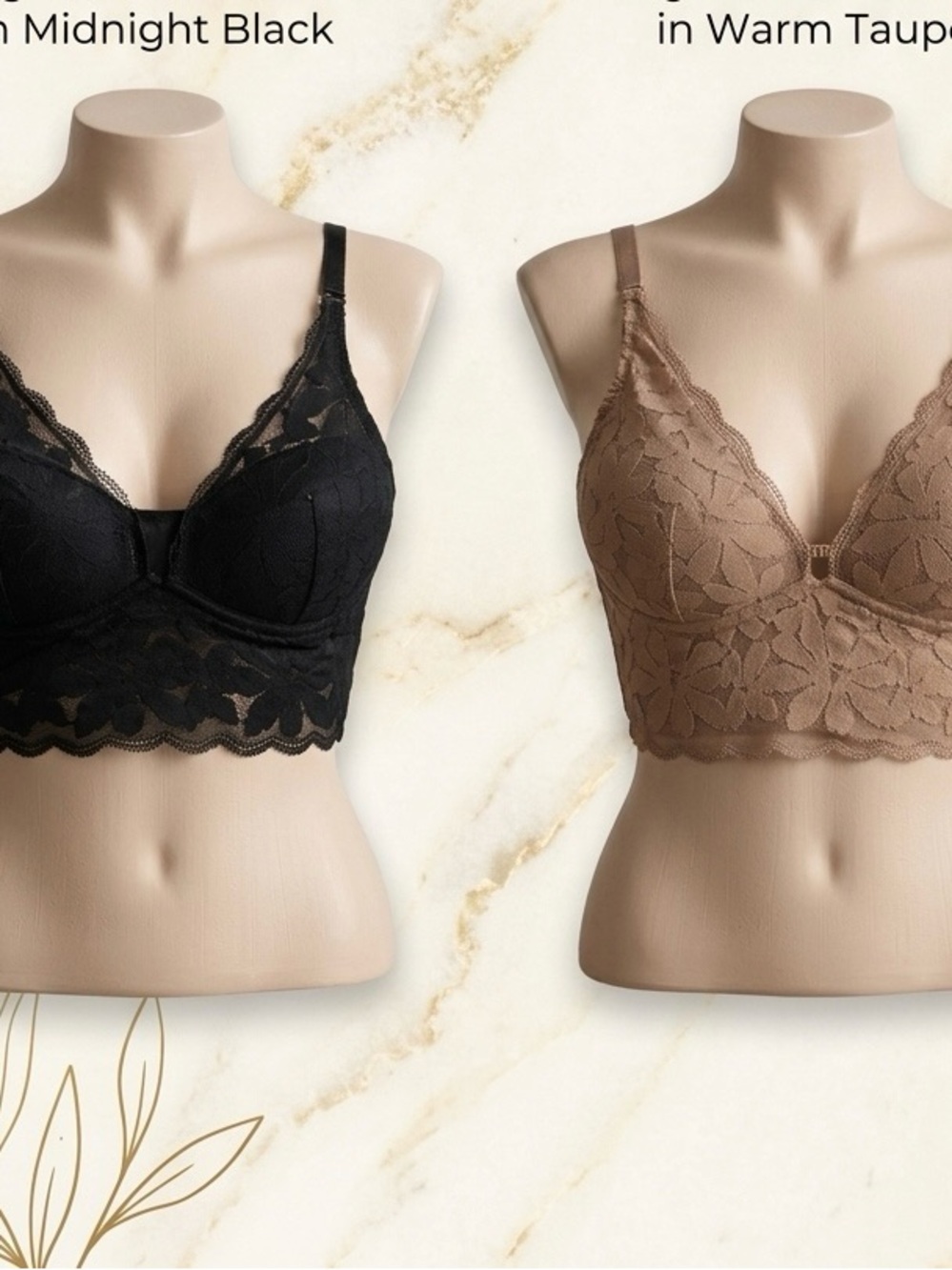 PINK Lace Bralette -